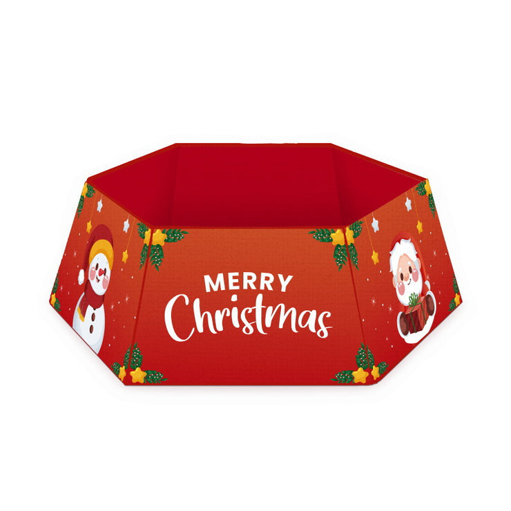 Festive Christmas Tree Skirt Holiday Home Merry Decoration Accessory