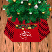 Festive Christmas Tree Skirt Holiday Home Merry Decoration Accessory