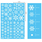 Electrostatic Christmas Glass Stickers Festive Window Decoration
