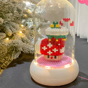 Christmas Series Small Particle Building Blocks Toys Fun Puzzle