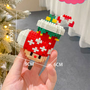 Christmas Series Small Particle Building Blocks Toys Fun Puzzle