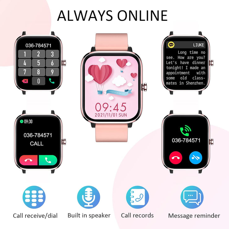 New Smartwatches Now on Sale Alert Message Call Health Fitness
